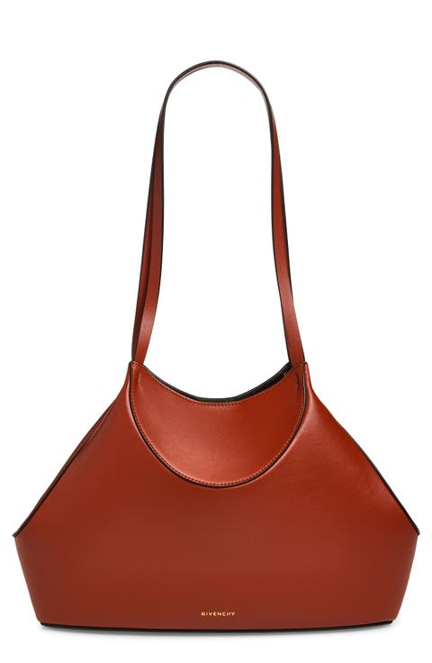 Small Facet Leather Tote