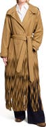 TWP Fringe Benefit Water Repellent Twill Trench Coat