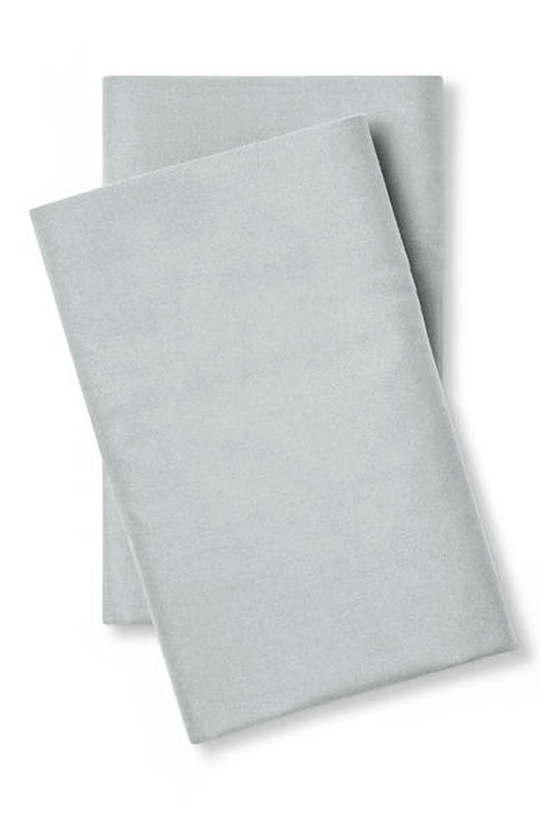 Set of 2 Luxe Soft 'n Smooth Tencel® Lyocell Pillowcases, Main, color, LIGHT GREY
