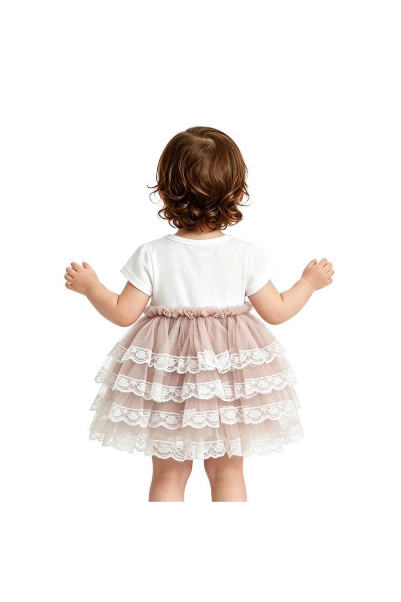 Briony Tulle Dress, Alternate, color, Purple