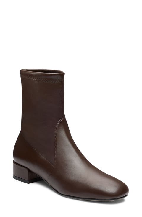 Bacari Leather Bootie