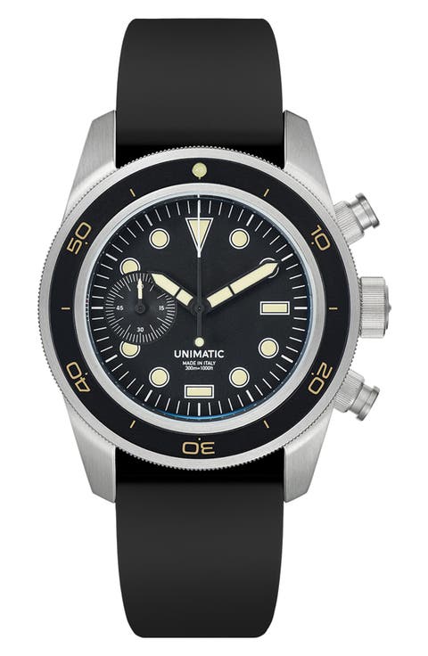Diving Heritage Chronograph Diving Watch, 41.5mm