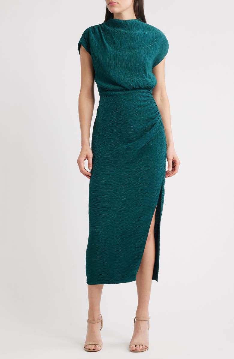 Saylor Delmara Textured Cocktail Dress, Main, color,