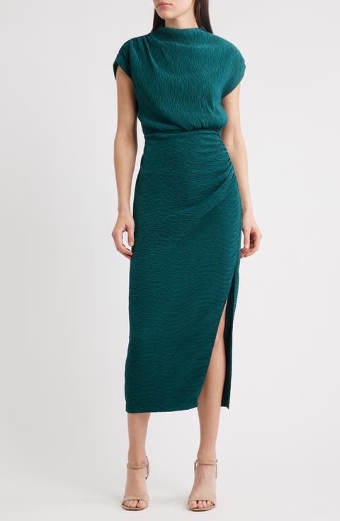 Delmara Textured Cocktail Dress