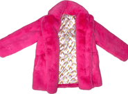 Lola + The Boys Faux Fur Coat