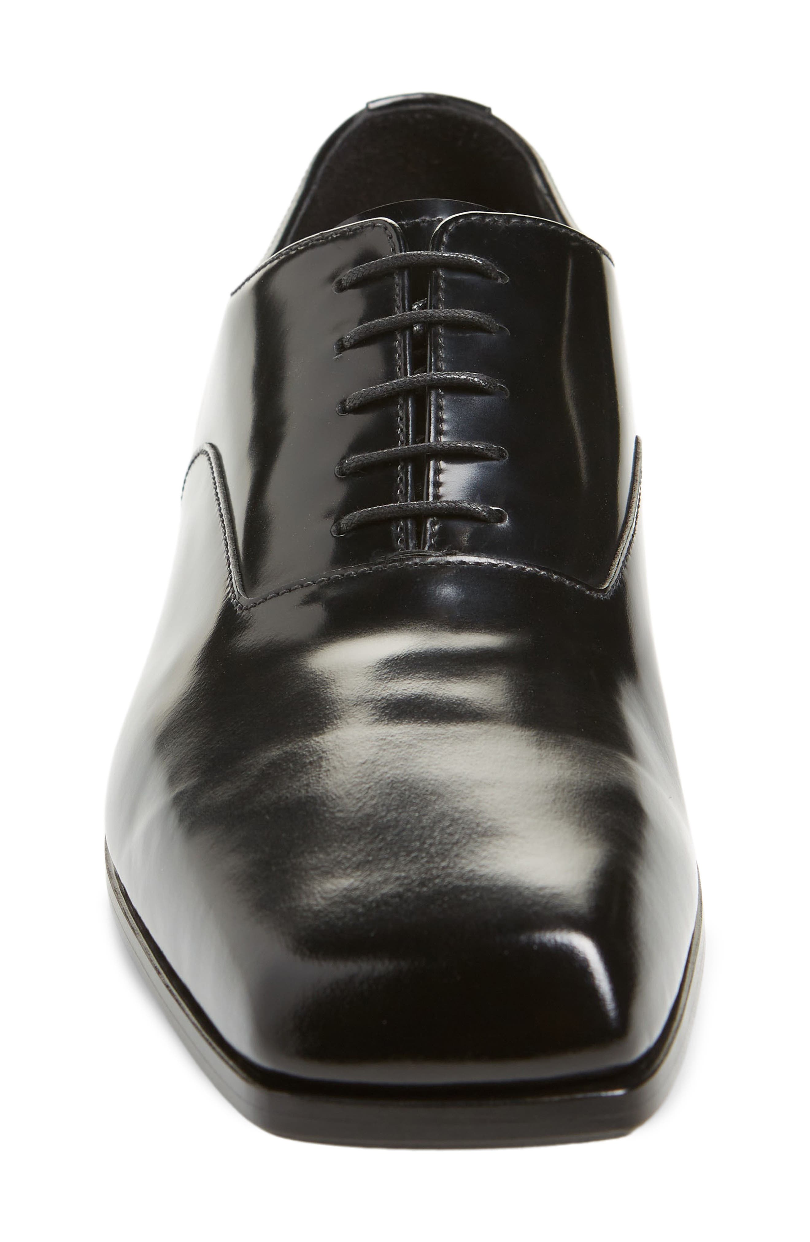 Prada Chisel Toe Oxford, Alternate, color, 