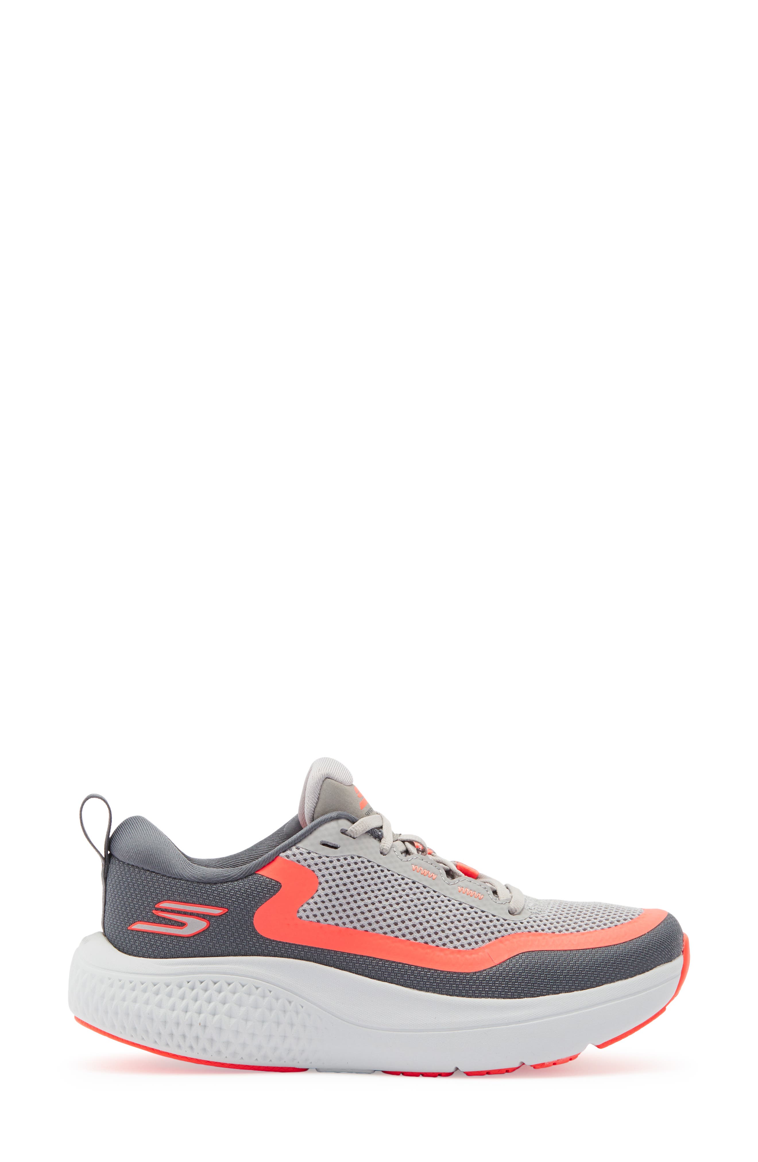 SKECHERS GO RUN Supersonic Max Running Shoe, Alternate, color, Charcoal/ Coral