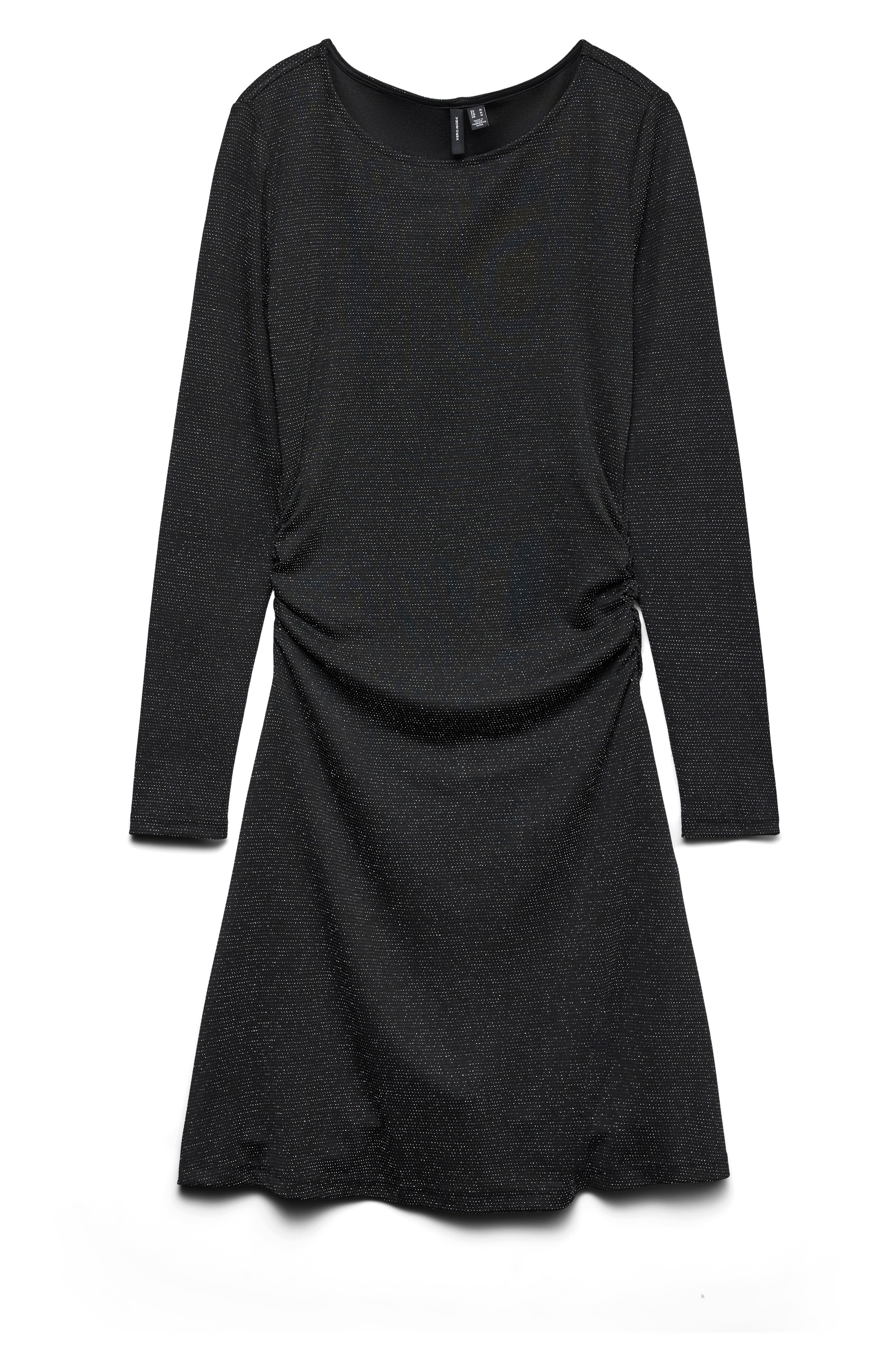 VERO MODA Kanva Long Sleeve Fit & Flare Dress