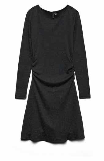 VERO MODA Kanva Long Sleeve Fit & Flare Dress