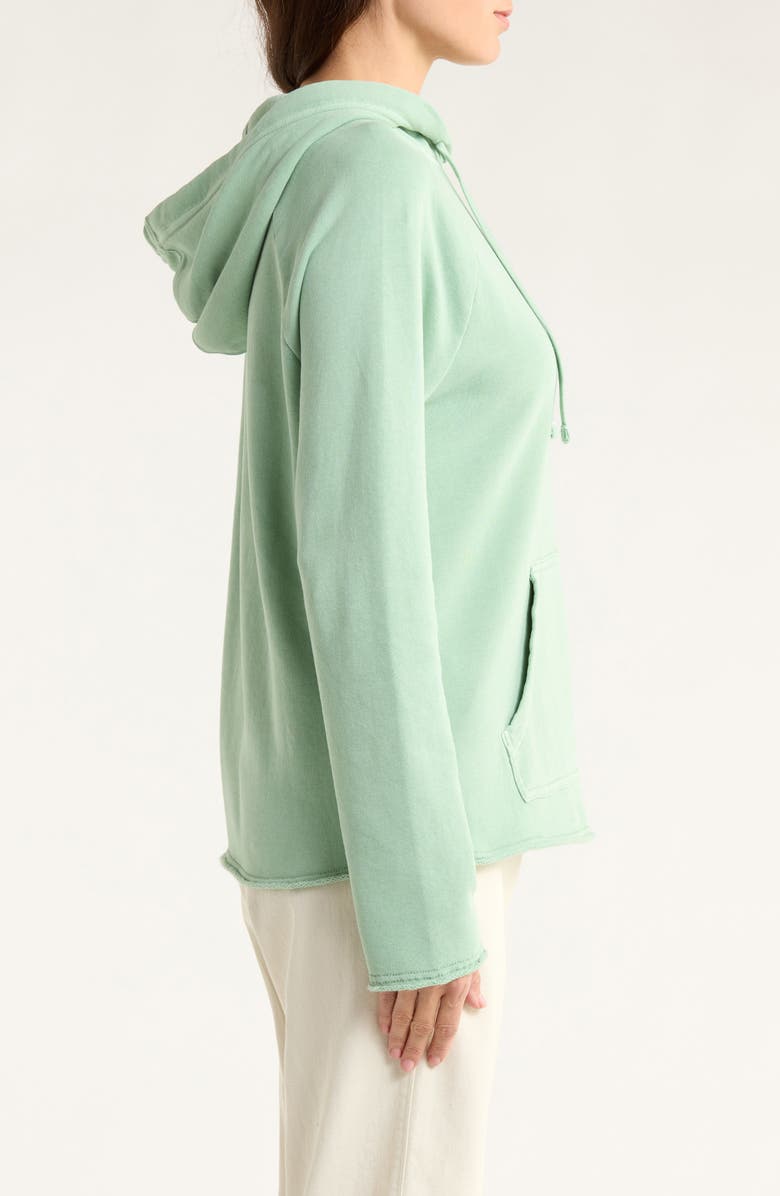 Tommy Bahama Marina Del Mar Raw Edge Hoodie, Alternate, color, Granite Green