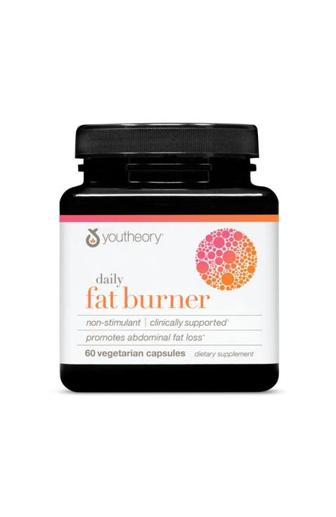 Daily Fat Burner Metabolism Support Supplement 60 Vegetarian Capsules