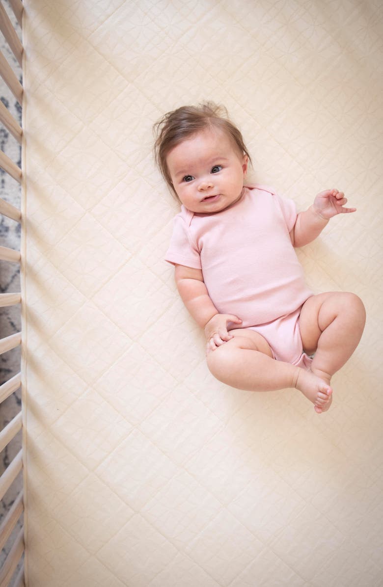 Naturepedic Organic Ultra Breathable Innerspring 2-Stage Baby Crib Mattress, Alternate, color, Off-White