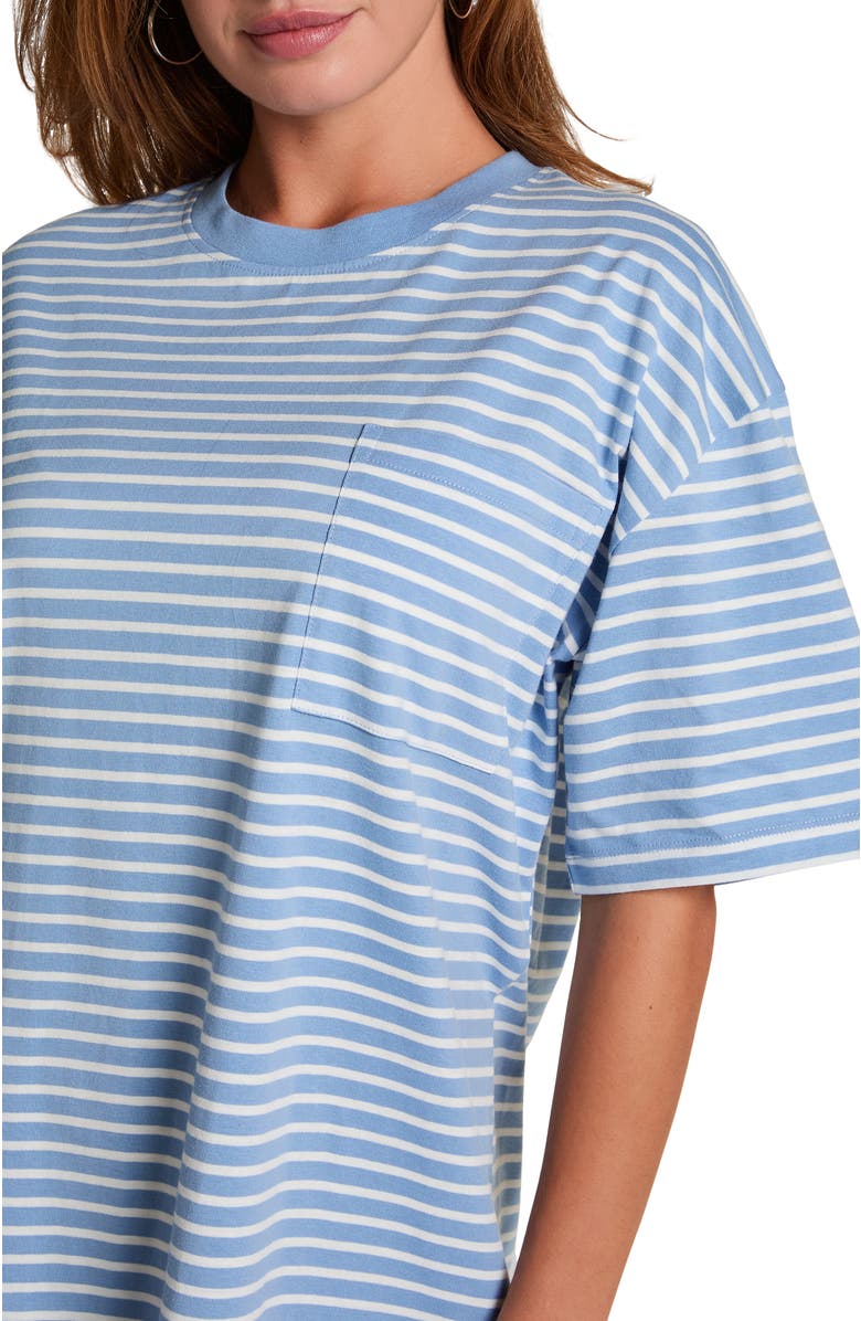 Hunkemöller Nightshirt, Alternate, color, Azurine