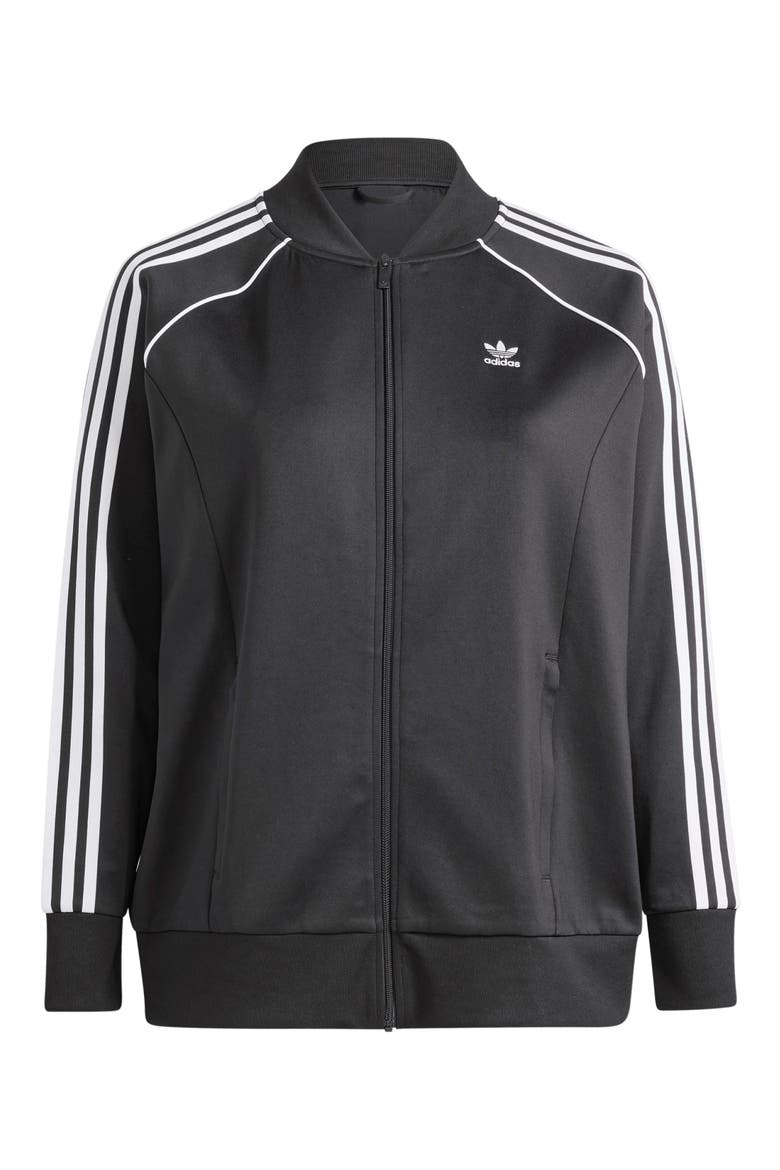 Adicolor Superstar Track Jacket, Alternate, color, BLACK