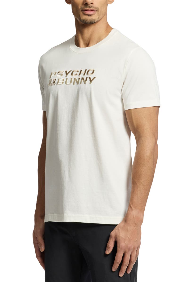 Psycho Bunny Berni Embroidered Logo Pima Cotton T-Shirt, Alternate, color,