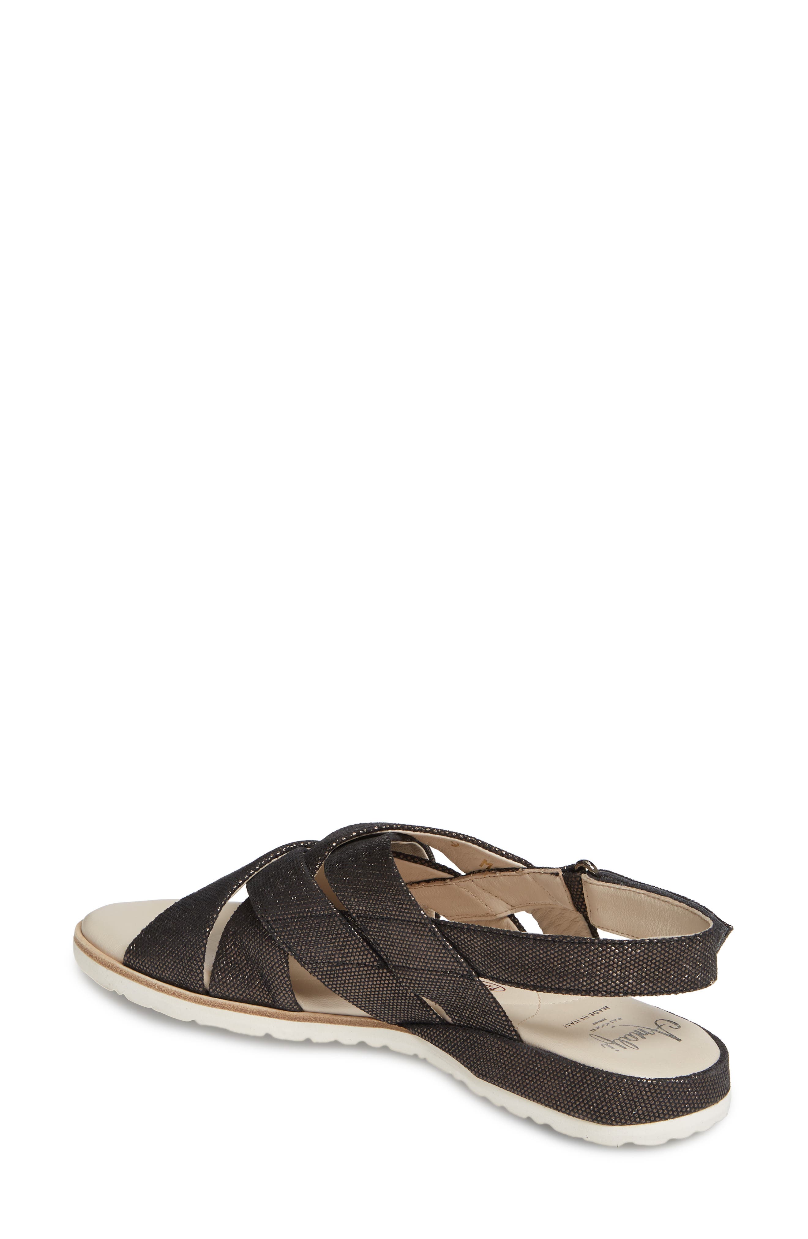 Amalfi by Rangoni Biondina Textured Sandal, Alternate, color, 
