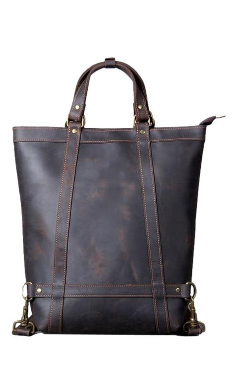 The Icarus | Handmade Vintage Leather Backpack