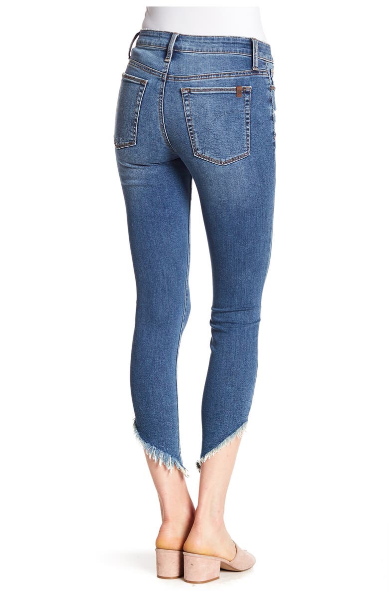 Joe's Icon Frayed Hem Ankle Skinny Jeans, Main, color, Ophelia