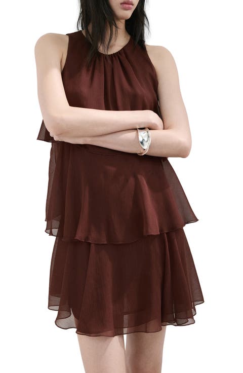 Cake Ruffle Minidress