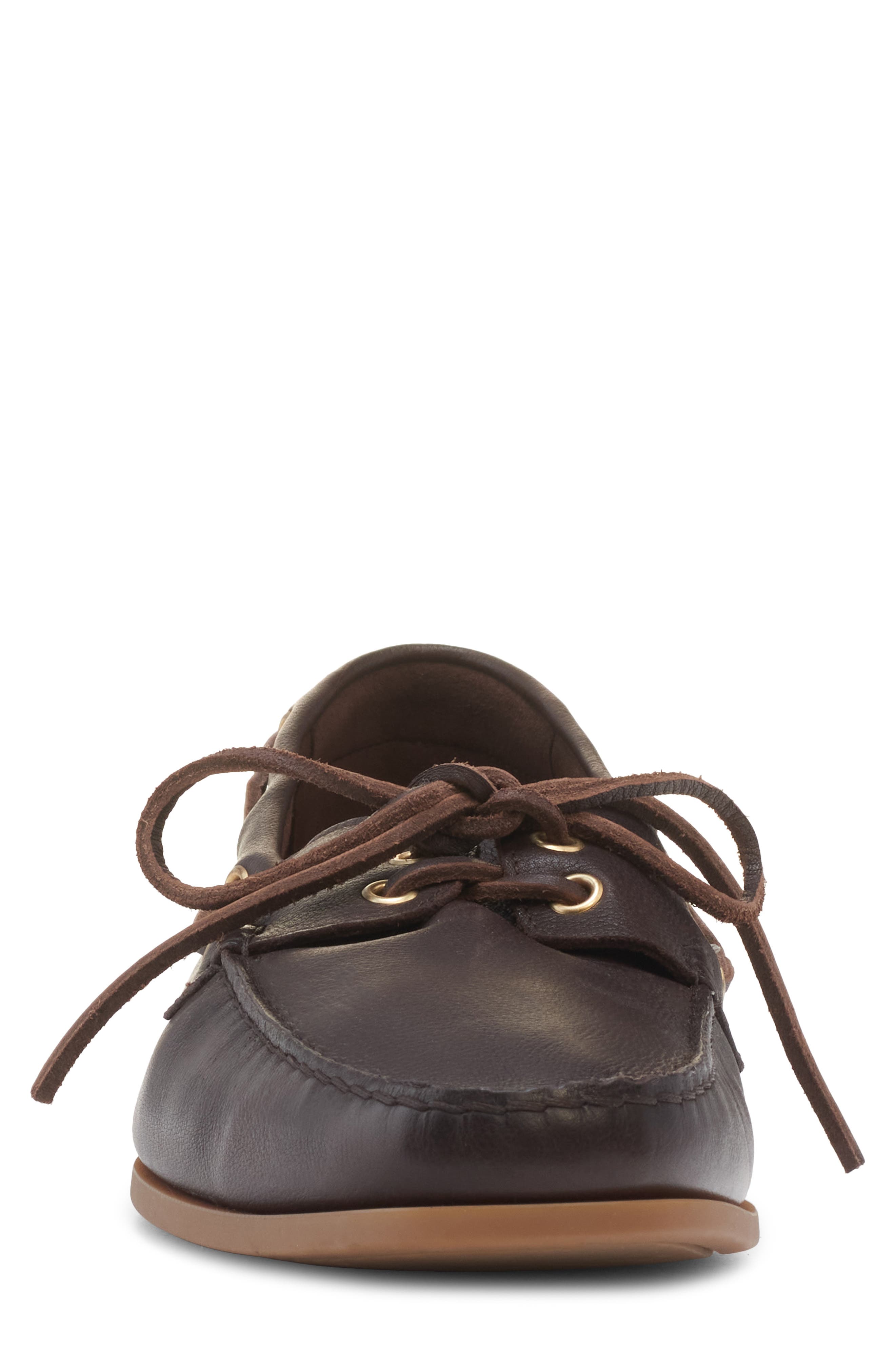 TOM FORD Robin Boat Shoe, Alternate, color, 3Ba22 Coffee/ Amber