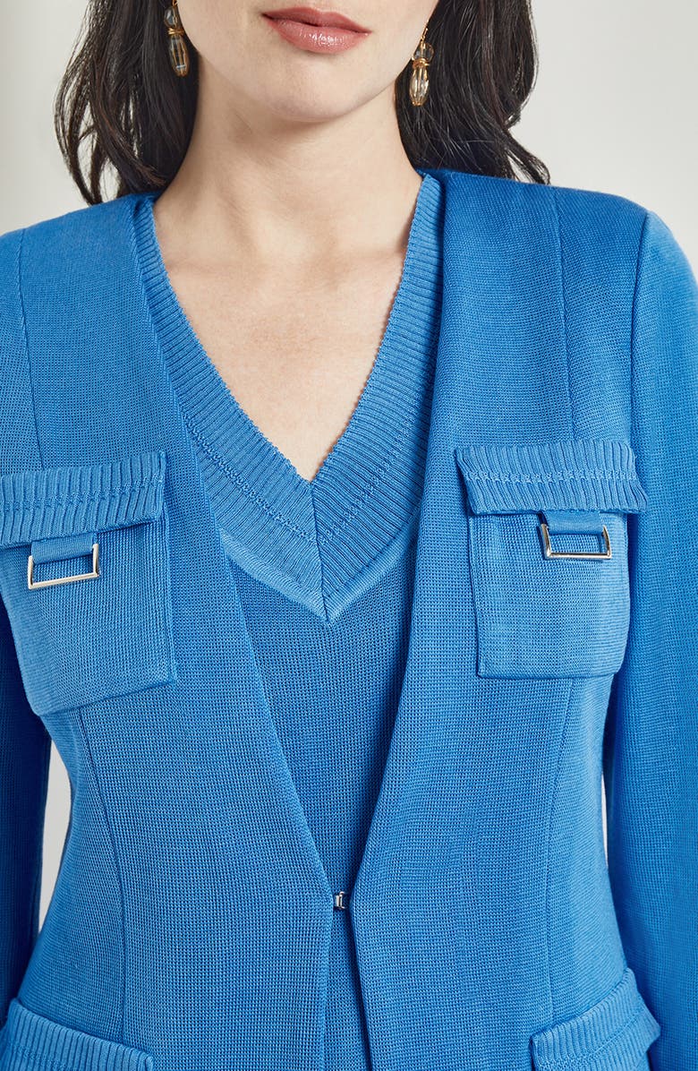 Misook Knit Jacket, Alternate, color, 