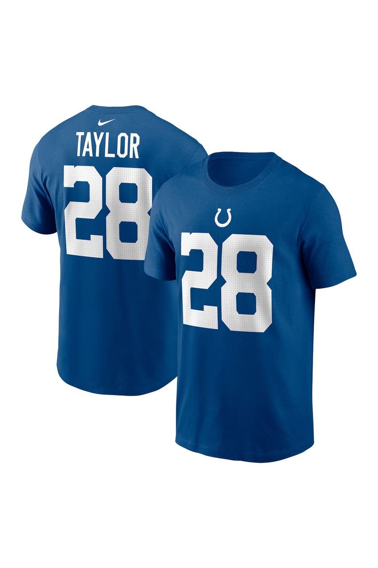 Men's Nike Jonathan Taylor Royal Indianapolis Colts Player Name & Number T-Shirt, Main, color, Royal