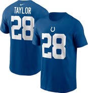 Nike Men's Nike Jonathan Taylor Royal Indianapolis Colts Player Name & Number T-Shirt