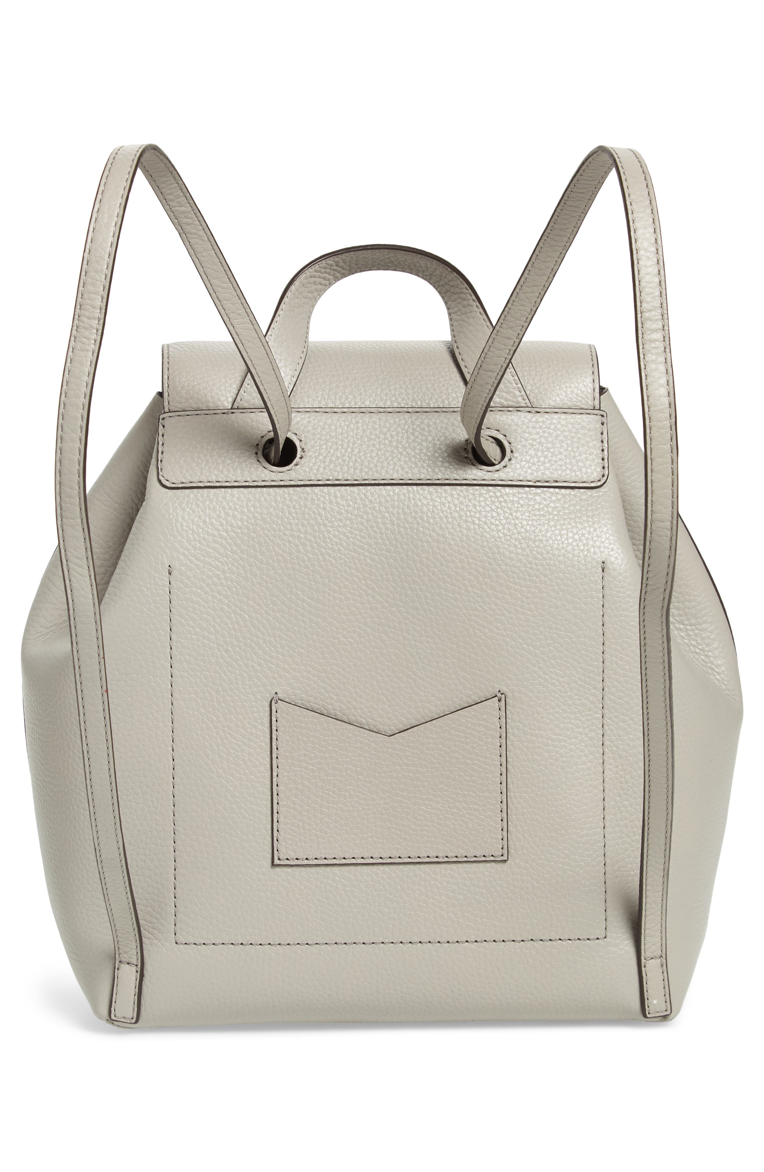 MICHAEL Michael Kors Medium Leather Backpack, Alternate, color, 