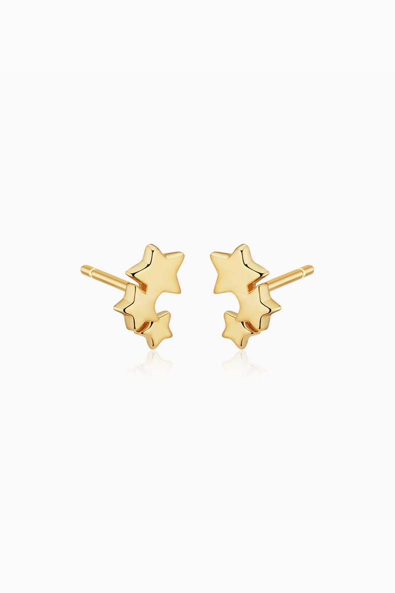14K Gold Starry Night Climbers, Main, color, Yellow Gold