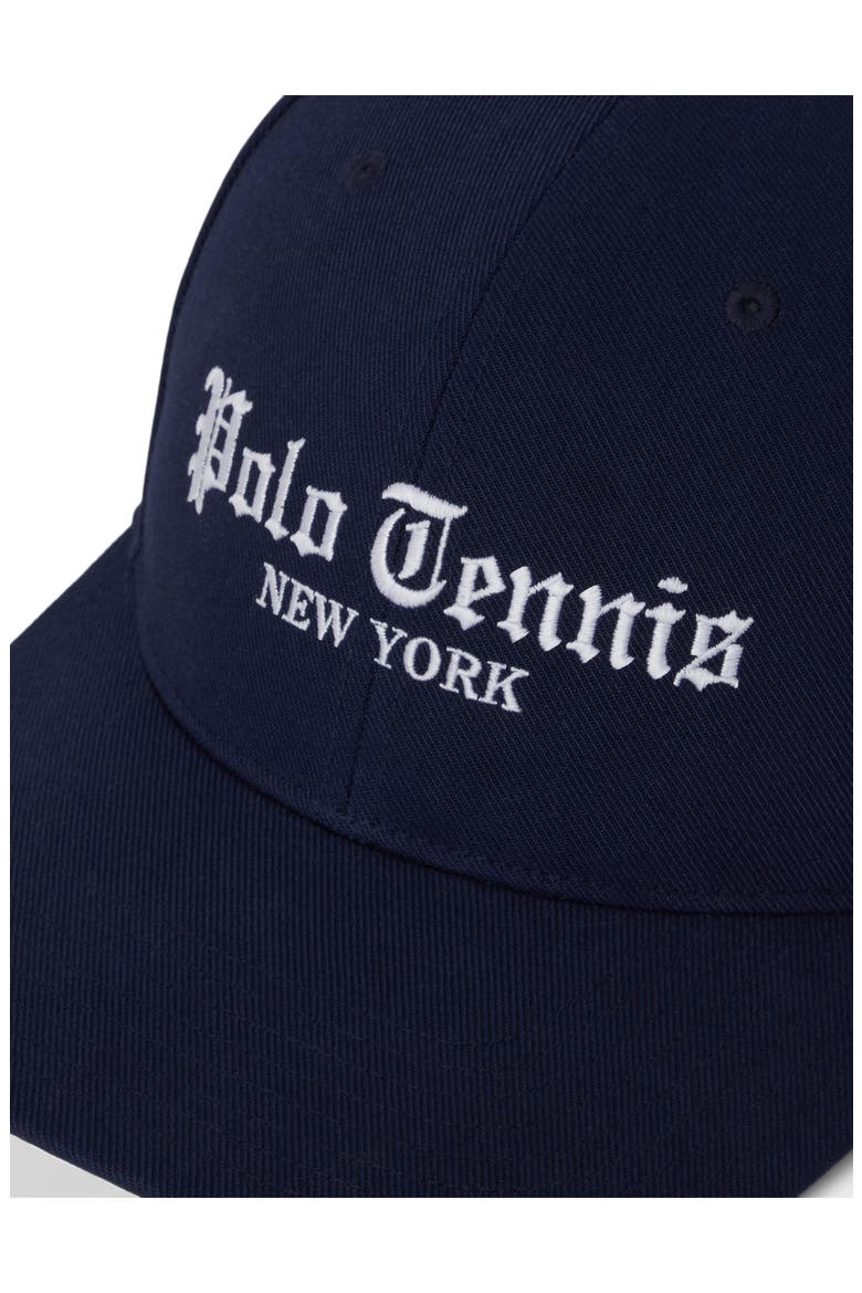 Polo Tennis Snapback Ball Cap, Alternate, color, NAVY