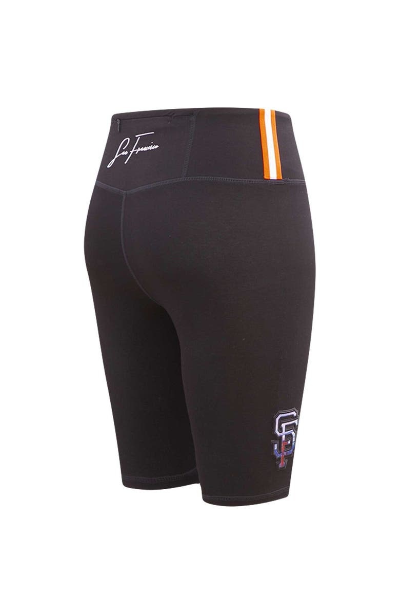 PRO STANDARD Women's Pro Standard Black San Francisco Giants City Scape Bike Shorts, Alternate, color, Black