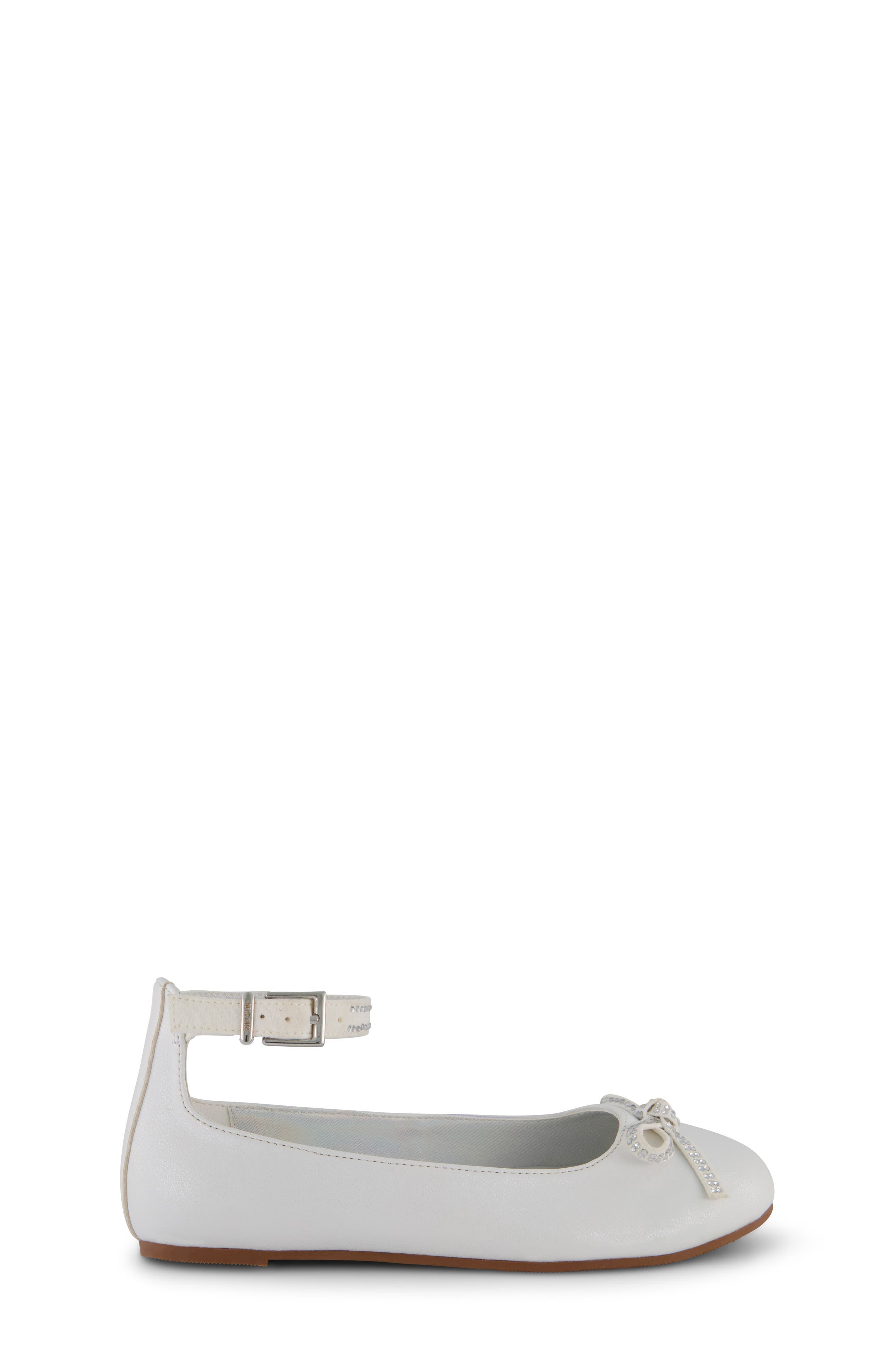 Kenneth Cole Kids' Daisy Ballet Flat, Alternate, color, White