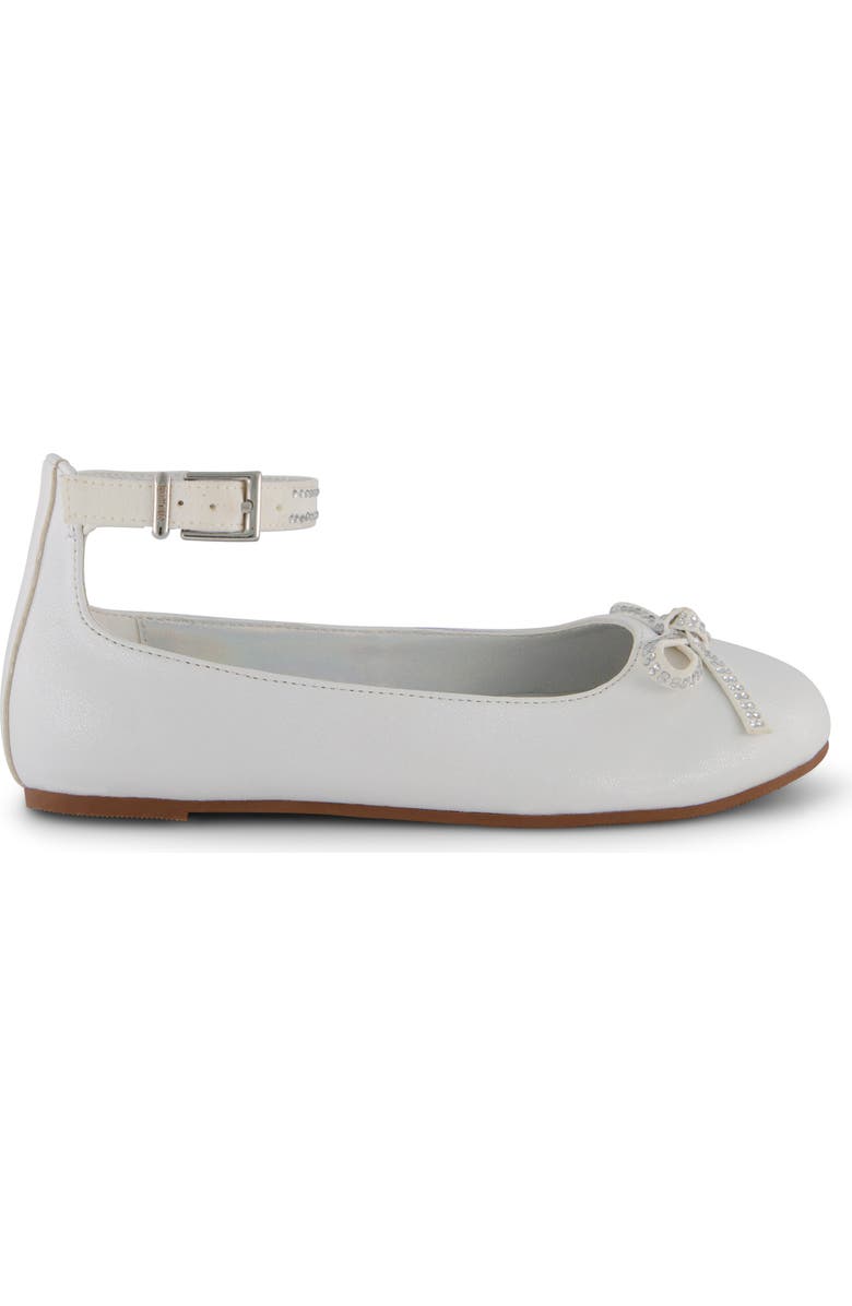 Kenneth Cole Kids' Daisy Ballet Flat, Alternate, color, White