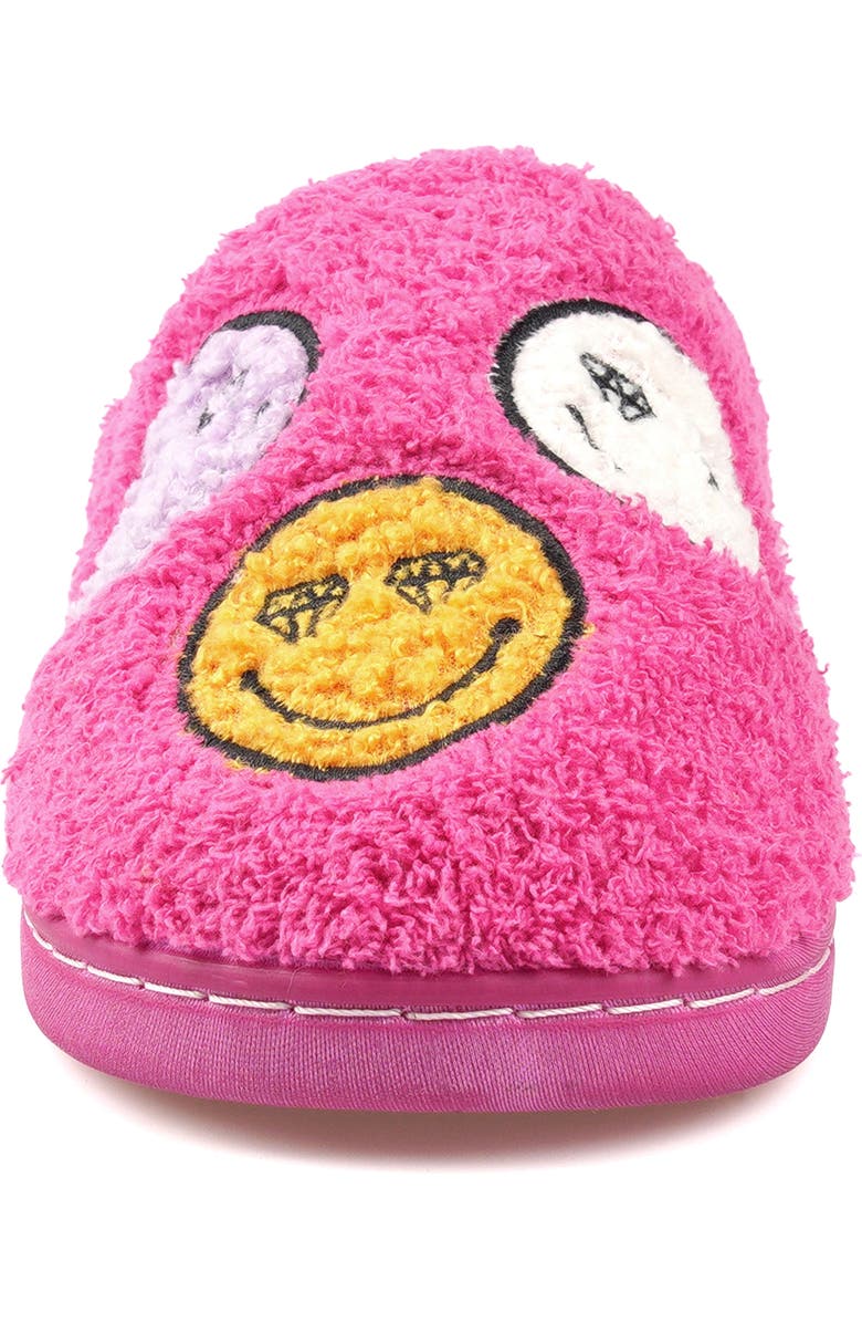 ROCK AND CANDY Scuff Slipper, Alternate, color, Fuschia Fabric - Fusfb