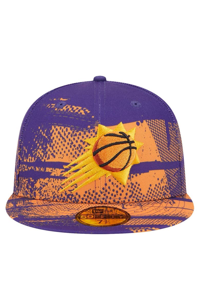 New Era Men's New Era Purple Phoenix Suns Tip-Off 59FIFTY Fitted Hat, Alternate, color, Purple