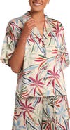 Petal & Pup Illoura Palm Tree Print Camp Shirt