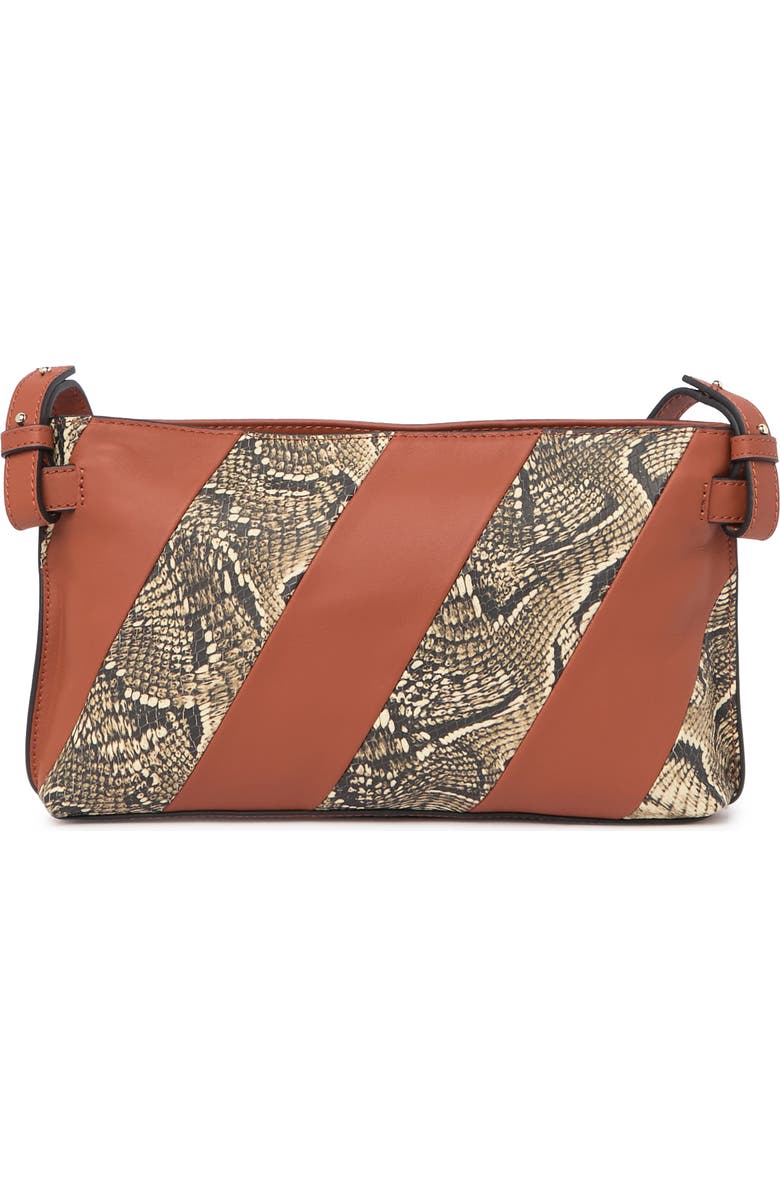 Vince Camuto Casia Snake Embossed Clutch, Main, color,