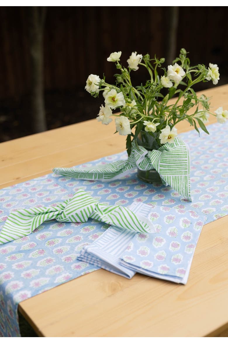 Lily Napkins - Set of 4, Alternate, color, Uniform Blue