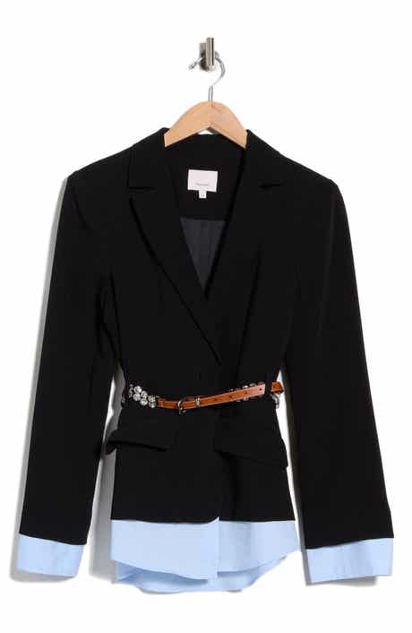 Vittoria Layered Belted Jacket
