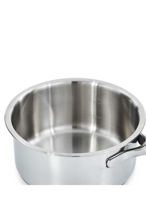 Berghoff Dina Helix 1.6-quart Saucepan With Lid In Silver