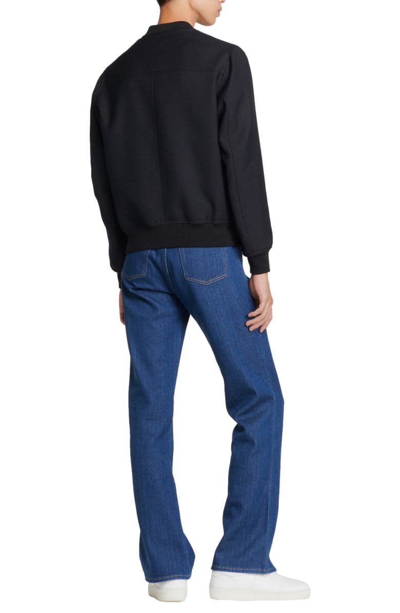 SANDRO New Teddy Wool Blend Jacket, Alternate, color,