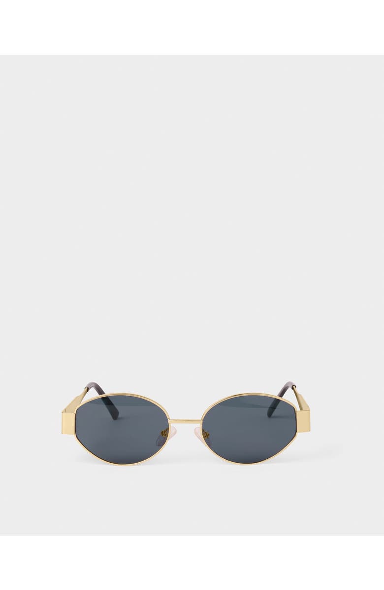 Katie Loxton Siena Sunglasses in Matte Gold, Alternate, color, Matte Gold