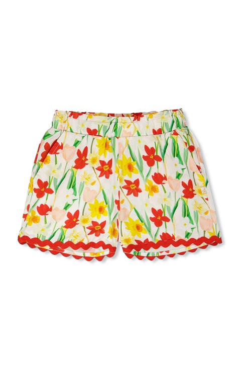 Viscose Daffodil Shorts (Toddler, Little Kid & Big Kid)