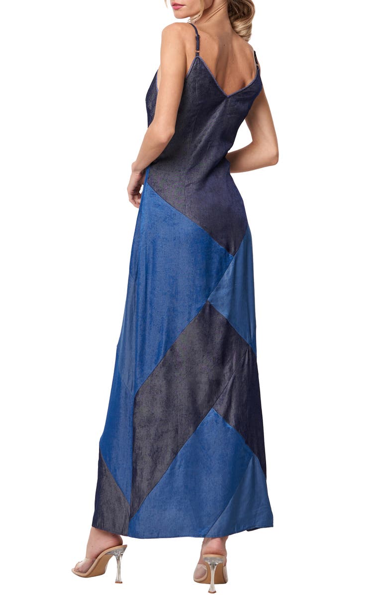 CIEBON Derica Patchwork Slipdress, Alternate, color, 