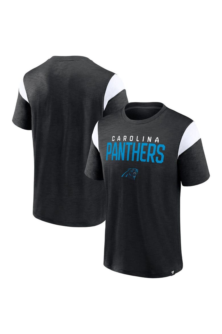 Men's Fanatics Branded Black Carolina Panthers Home Stretch Team T-Shirt, Main, color, Black