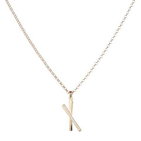 Snow Kiss Pendant Necklace