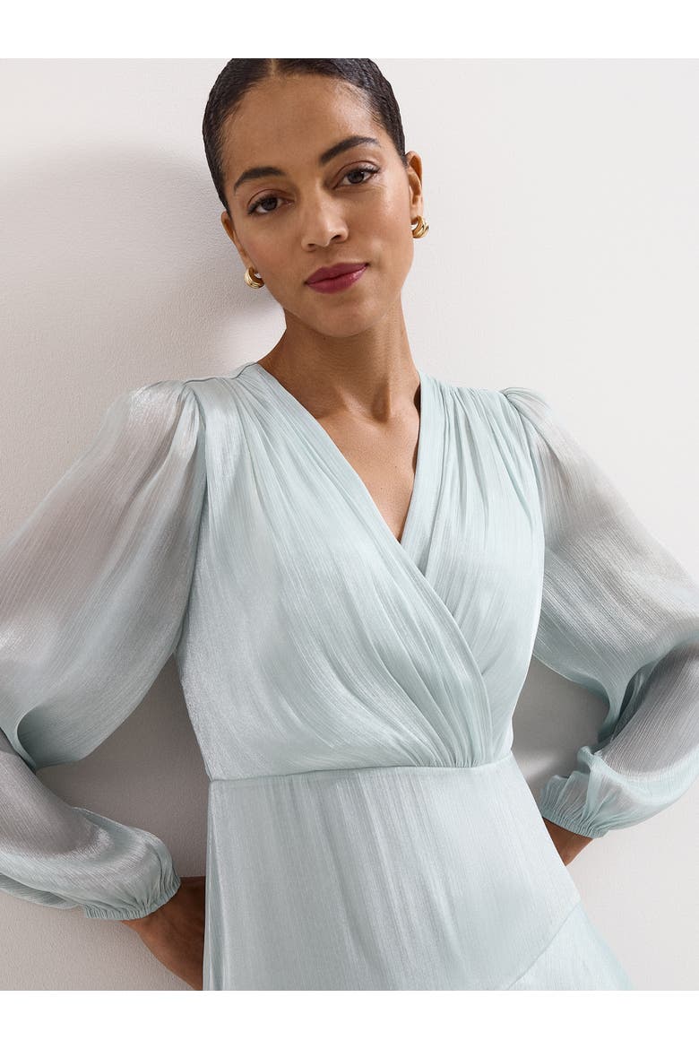 Sylvie V-Neck Maxi Dress, Alternate, color, Pale Blue