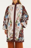 FARM Rio Lunar Boho Reversible Quilted Coat