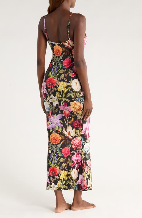Kilo Brava Floral Jersey Nightgown In Multi