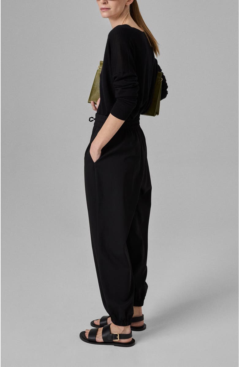 CO V-Neck Top in Fine Cashmere, Alternate, color, 